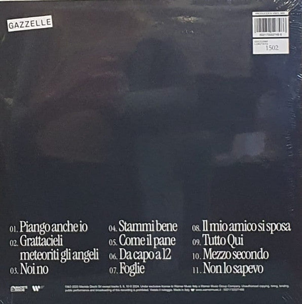 Gazzelle : Indi (LP, Album, Ltd, Num, Pic)