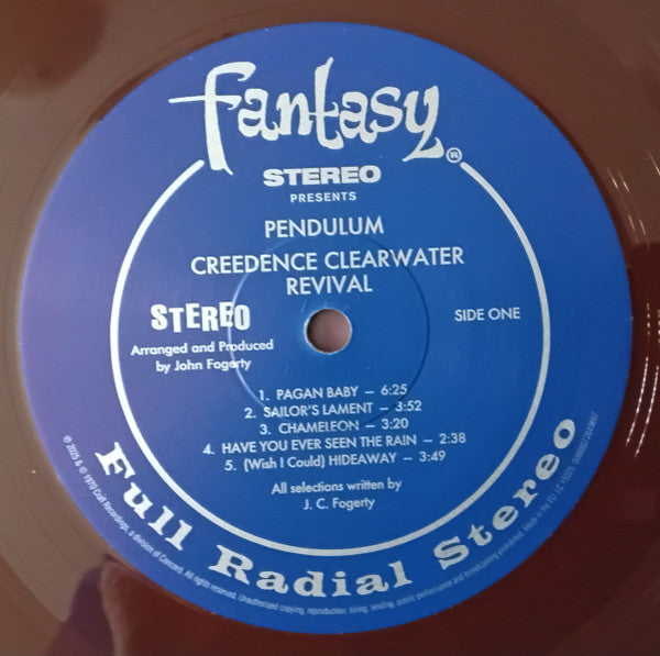 Creedence Clearwater Revival : Pendulum (LP, Album, RE, S/Edition, Opa)