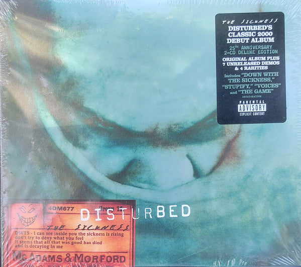 Disturbed : The Sickness (25th Anniversary Deluxe Edition) (CD, Album, RE, 25t + CD, Album, Dem)