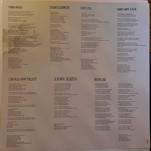 Mannarino* : Supersantos (LP, Album, Ltd, Num, RE, DL )