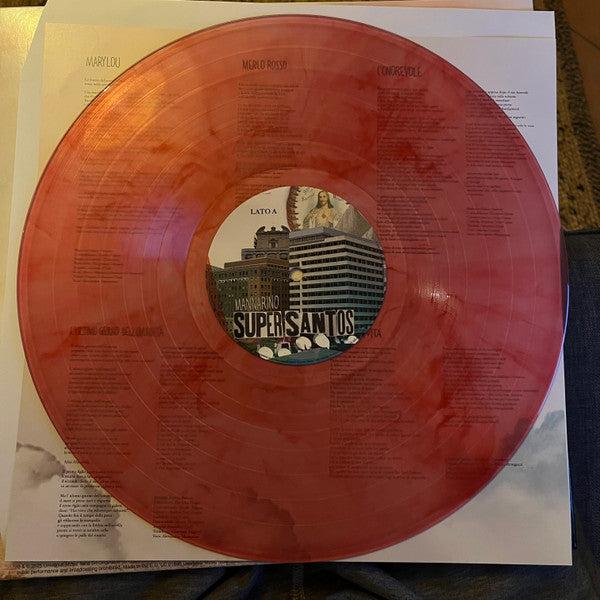 Alessandro Mannarino : Supersantos (LP, Album, Ltd, Num, RE, DL )