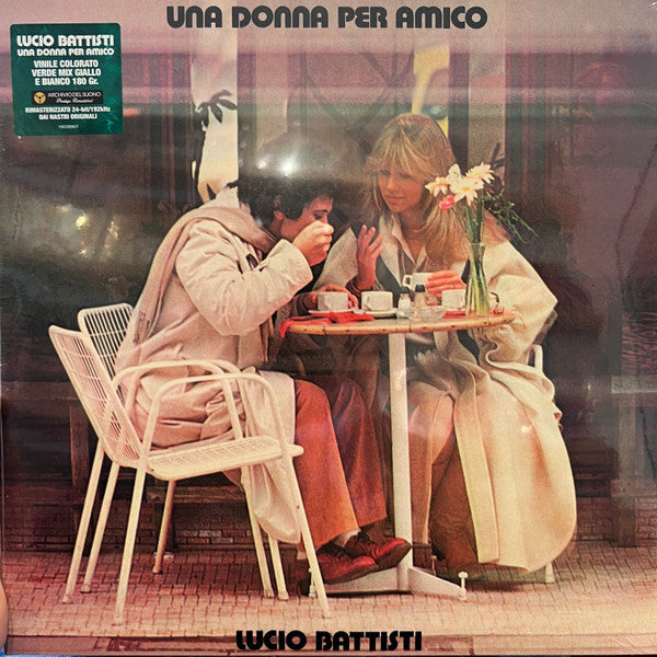 Lucio Battisti : Una Donna Per Amico (LP, Album, RE, RM, Gat)