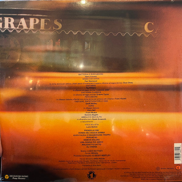 Lucio Battisti : Una Donna Per Amico (LP, Album, RE, RM, Gat)