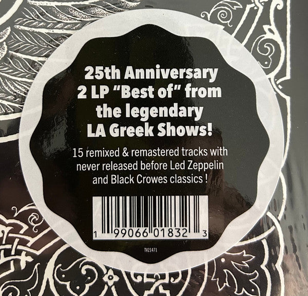Jimmy Page & The Black Crowes : Live At The Greek (2xLP, Album, RE, RM, 25t)