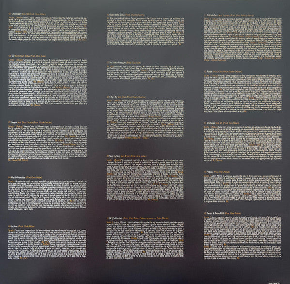 Tedua : Orange County California (LP, Album, Ltd, S/Edition, Ora)