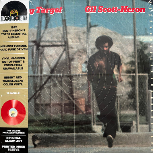 Gil Scott-Heron : Moving Target (LP, Album, RSD, RE, Red)