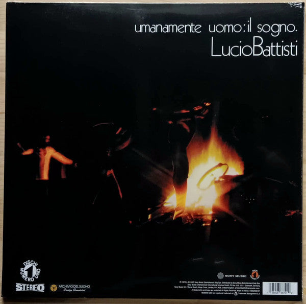 Lucio Battisti : Umanamente Uomo: Il Sogno (LP, Album, Ltd, RM, RP, Gat)