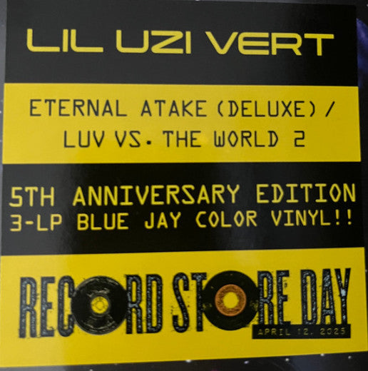 Lil Uzi Vert : Eternal Atake (Deluxe) / LUV vs. The World 2 (3xLP, Album, RSD, Dlx, Blu)