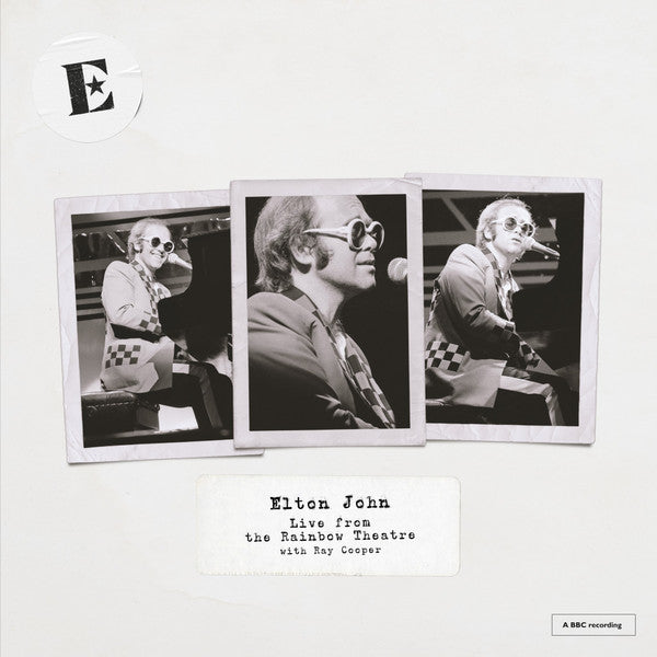 Elton John With Ray Cooper : Live From The Rainbow Theatre (LP, Album, RSD)