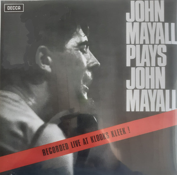 John Mayall : John Mayall Plays John Mayall (Recorded Live At Klooks Kleek!) (LP, Album, RSD, Mono, RE, RM, Red)