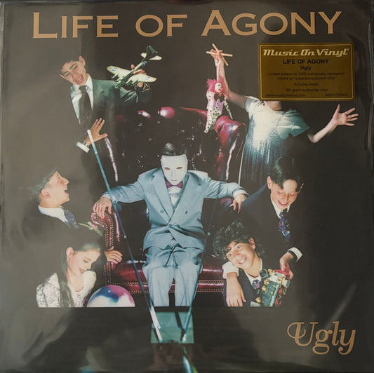 Life Of Agony : Ugly (LP, Album, Ltd, Num, RE, Tur)