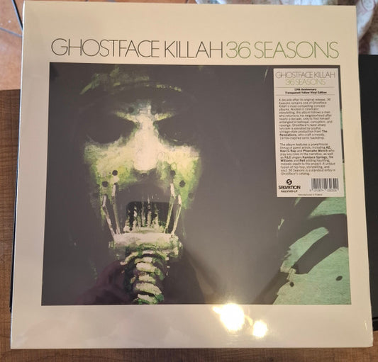 Ghostface Killah : 36 Seasons  (LP, Album, Dlx, RE, RM, Tra)