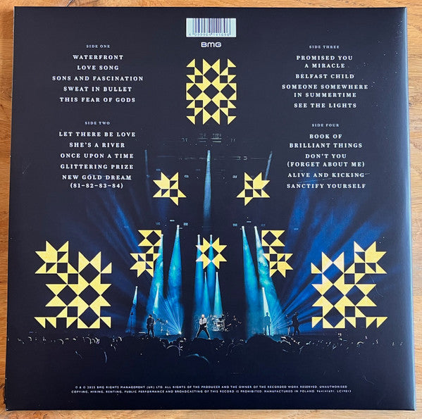 Simple Minds : Live In The City Of Diamonds (2xLP, Album)