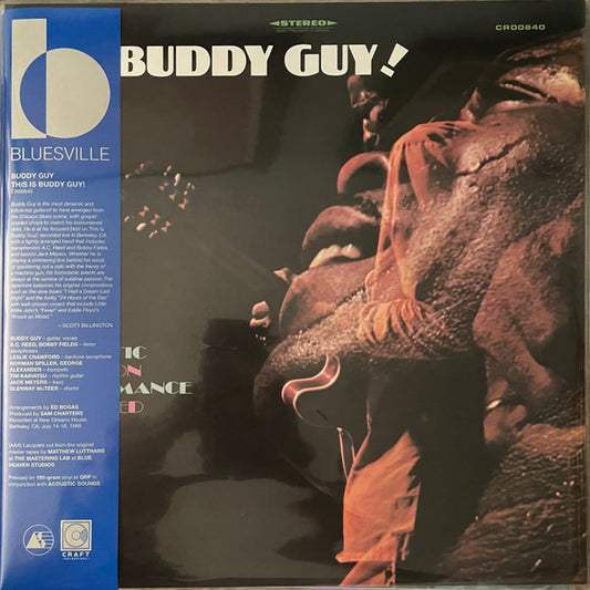 Buddy Guy : This Is Buddy Guy! (LP, Album, RE, 180)