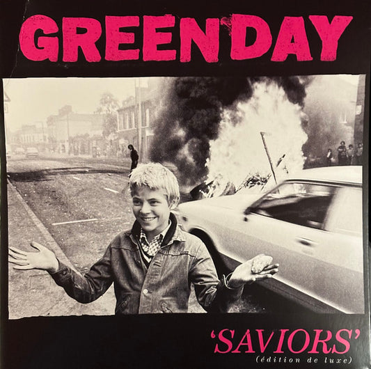 Green Day : Saviors (Édition De Luxe) (2xLP, Album, Dlx, Ltd, Hot)
