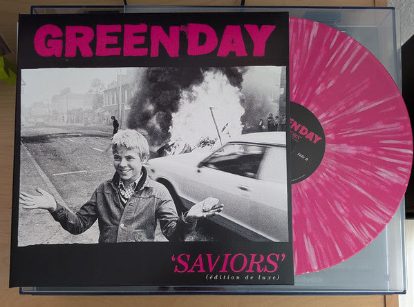 Green Day : Saviors (Édition De Luxe) (2xLP, Album, Dlx, Ltd, Hot)