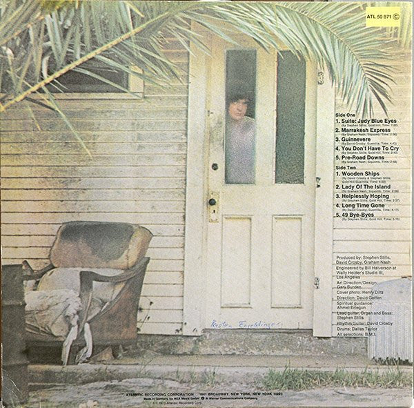 Crosby, Stills & Nash : Crosby, Stills & Nash (LP, Album, RE)