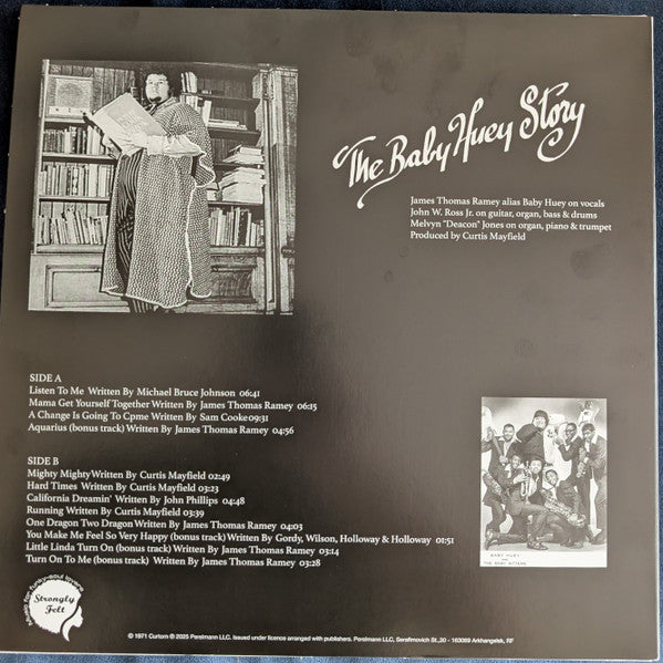 Baby Huey : The Baby Huey Story (LP, Album, RE)