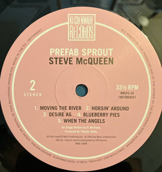 Prefab Sprout : Steve McQueen (LP, Album, RE, RM, RP)