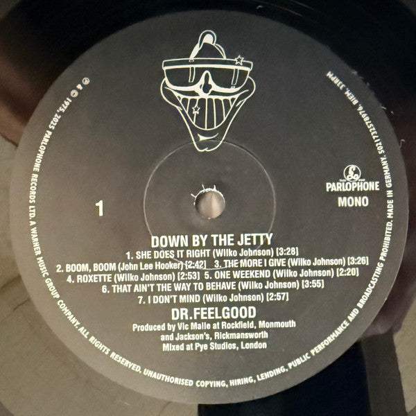 Dr. Feelgood : Down By The Jetty (LP, Album, Mono, RE, RM, 50t)