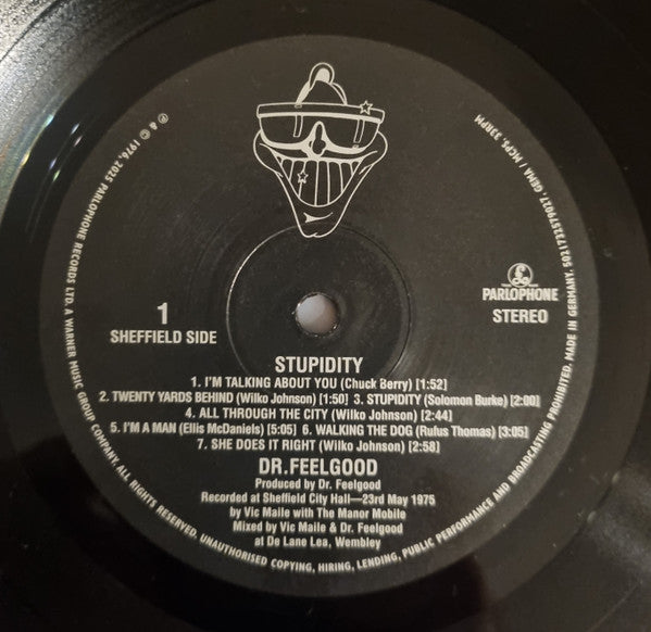 Dr. Feelgood : Stupidity (LP, RE, RM, 50t)