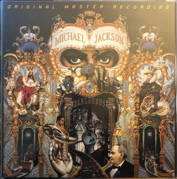 Michael Jackson : Dangerous (2xLP, Album, Ltd, Num, RE)