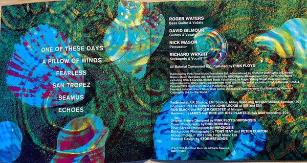 Pink Floyd : Meddle (CD, Album, RE, RM, Dig)