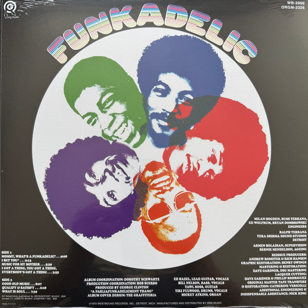Funkadelic : Funkadelic (LP, Album, RE, RM, Ult)