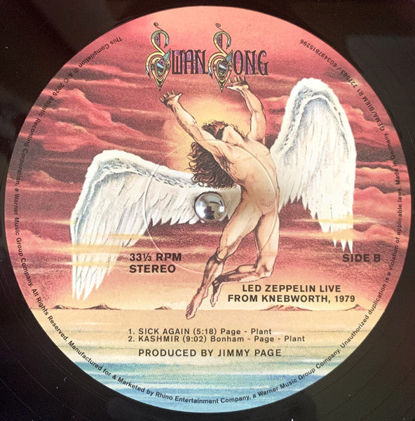 Led Zeppelin : Live EP (LP, EP, Comp)