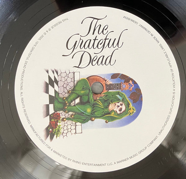 The Grateful Dead : Blues For Allah (LP, Album, RE, RM, 50t)