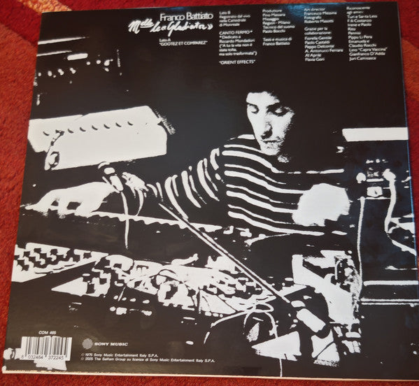 Franco Battiato : M.elle Le "Gladiator" (LP, Album, Ltd, RE, Whi)