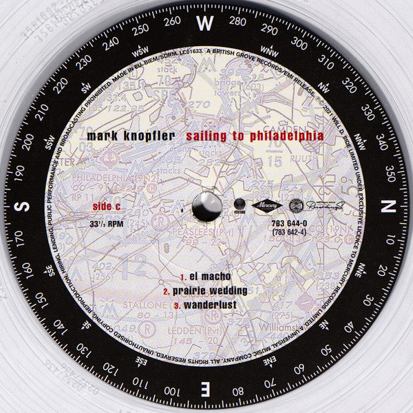 Mark Knopfler : Sailing To Philadelphia (2xLP, Album, RE, S/Edition, Cle)