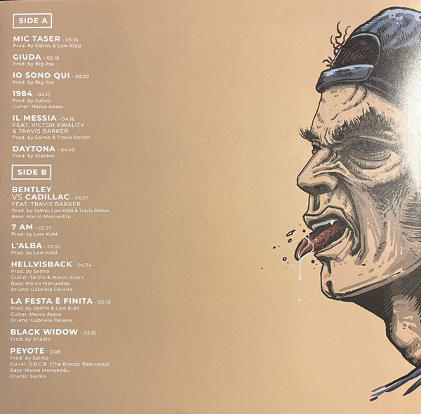 Salmo (2) : Hellvisback (LP, Album, RE, Red)