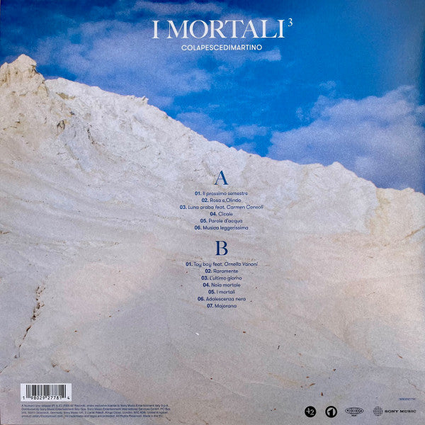 Colapesce, Dimartino : I Mortali³ (LP, Album, Tra)