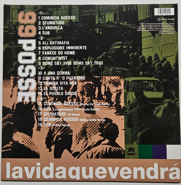 99 Posse : La Vida Que Vendrà (LP, RM, RP, Ver)