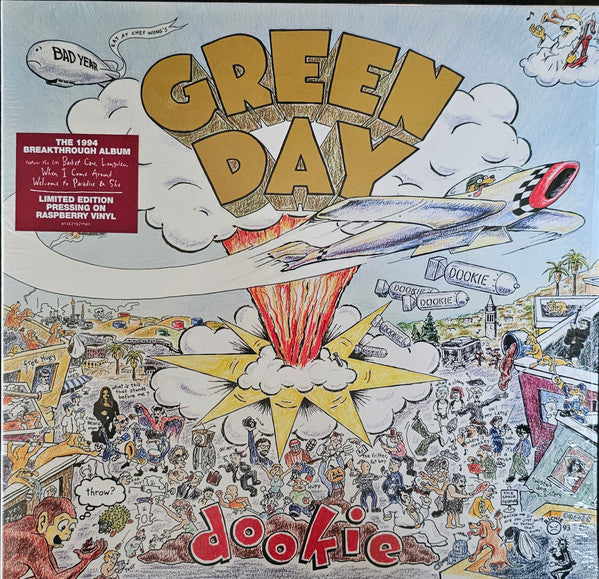 Green Day : Dookie (LP, Album, Ltd, RE, RP, Ras)