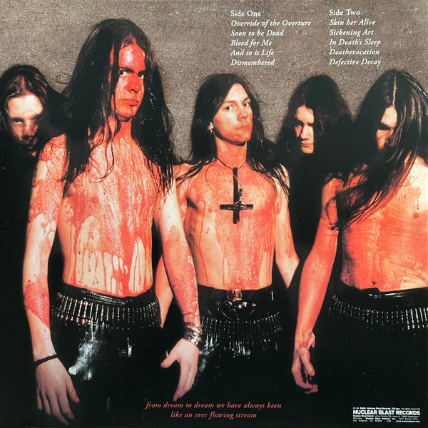 Dismember : Like An Ever Flowing Stream (LP, Album, RE)