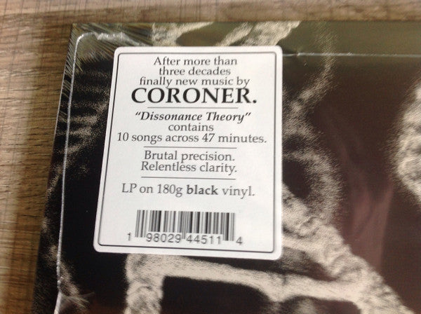 Coroner : Dissonance Theory (LP)