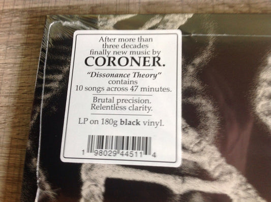 Coroner : Dissonance Theory (LP)