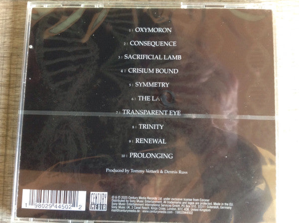 Coroner : Dissonance Theory (CD, Album)