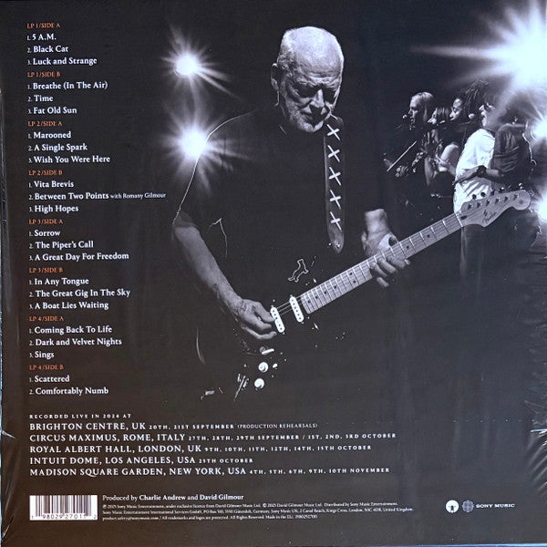 David Gilmour : The Luck And Strange Concerts (4xLP, Album + Box)