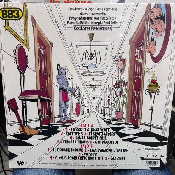 883 : La Donna Il Sogno & Il Grande Incubo (LP, Album, Ltd, Num, RE, Yel)