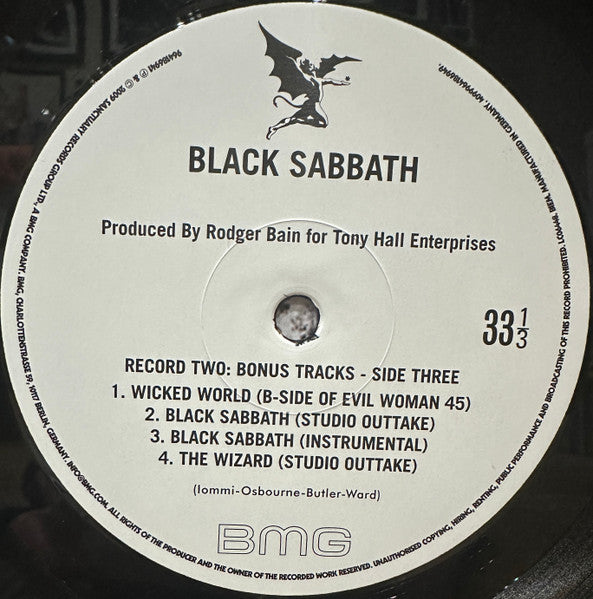 Black Sabbath : Black Sabbath (LP, Album, RE + LP, RE + RM, Del)