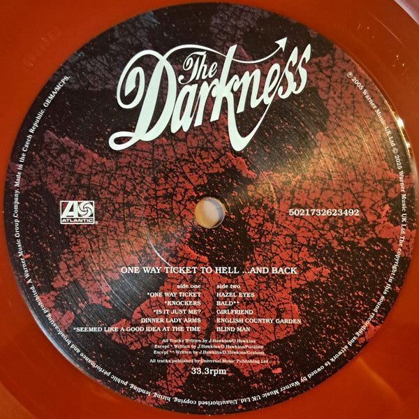 The Darkness : One Way Ticket To Hell ...And Back (LP, Album, Ltd, RE, 20t)
