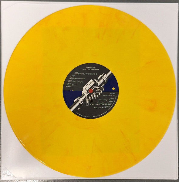 Pink Floyd : Wish You Were Here (LP, Album, Ltd, RE, RM, Yel)