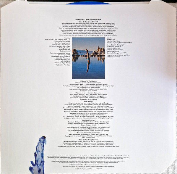 Pink Floyd : Wish You Were Here (LP, Album, Ltd, RE, Int)