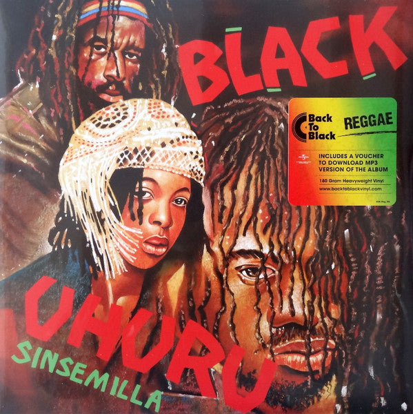 Black Uhuru : Sinsemilla (LP, Album, RE, 180)