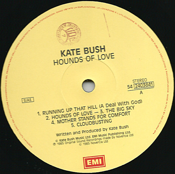 Kate Bush : Hounds Of Love (LP, Album)