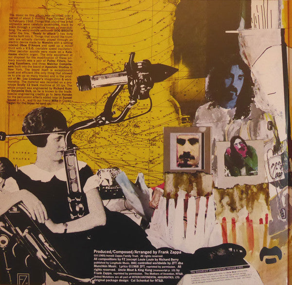 Frank Zappa / The Mothers : Uncle Meat (2xLP, Album, RE, RM, Gat)