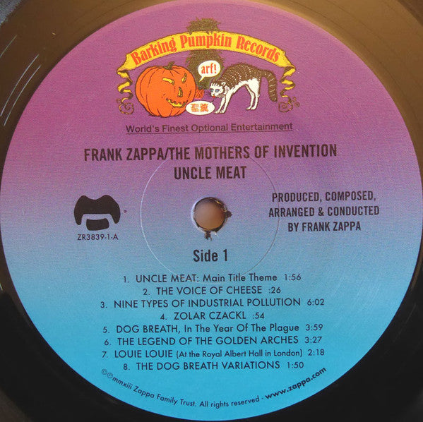 Frank Zappa / The Mothers : Uncle Meat (2xLP, Album, RE, RM, Gat)
